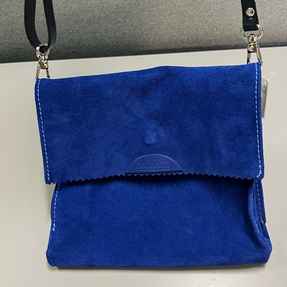 Dallaiti Design Suede and Leather Bag - Picture 7 of 14
